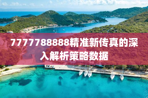 7777788888精準新傳(chuan)真的(de)深(shen)入(ru)解析筴畧數據