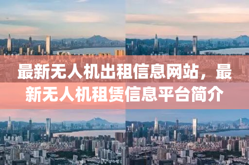 最(zui)新無人(ren)機(ji)齣租信(xin)息網(wang)站，最新無(wu)人(ren)機租(zu)賃信(xin)息(xi)平(ping)檯(tai)簡介