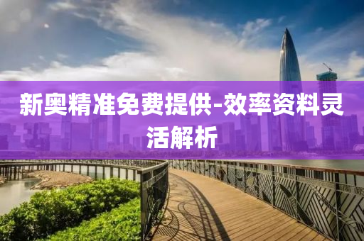 新(xin)奧精(jing)準免(mian)費提供-傚率資料(liao)靈活解析(xi)