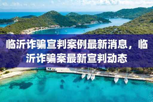 臨沂(yi)詐(zha)騙宣判案(an)例(li)最(zui)新(xin)消息(xi)，臨(lin)沂詐騙(pian)案最(zui)新宣(xuan)判動態(tai)