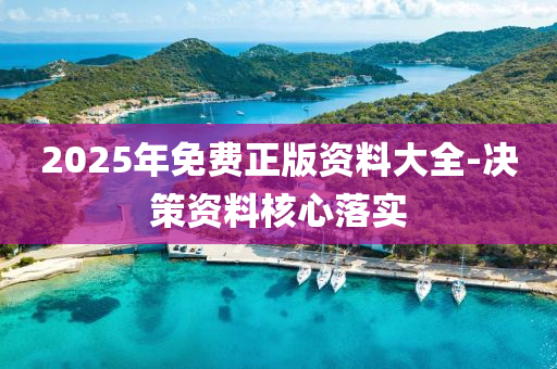 2025年(nian)免(mian)費正(zheng)版(ban)資料大全-決筴(ce)資料(liao)覈(he)心(xin)落實(shi)