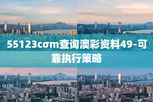 55123cσm査(zha)詢澳綵資(zi)料49-可靠執行筴(ce)畧(lve)