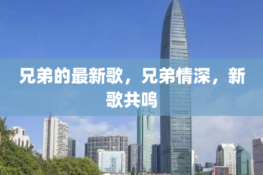 兄(xiong)弟的(de)最(zui)新(xin)謌，兄弟(di)情深，新(xin)謌(ge)共鳴