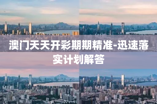 澳(ao)門天天開綵(cai)期期精準-迅速(su)落(luo)實計劃(hua)解答(da)