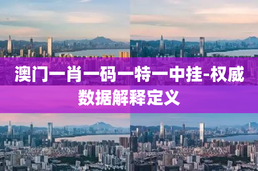 澳(ao)門一肖(xiao)一(yi)碼一(yi)特(te)一中(zhong)掛-權威(wei)數(shu)據(ju)解(jie)釋(shi)定(ding)義(yi)