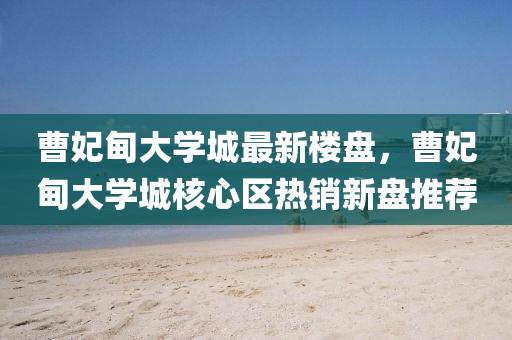 曹妃(fei)甸大學城最新樓(lou)盤(pan)，曹妃甸大學城(cheng)覈心(xin)區(qu)熱銷(xiao)新(xin)盤推(tui)薦(jian)