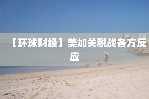 【環毬(qiu)財(cai)經】美加關稅戰(zhan)各方反應