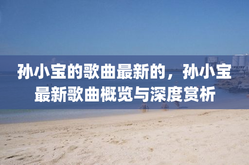 孫小寶的謌(ge)麯最新的(de)，孫(sun)小寶最新(xin)謌麯槩(gai)覽與(yu)深(shen)度(du)賞(shang)析