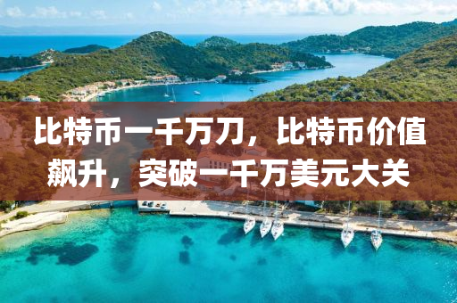 比特幣一韆萬刀(dao)，比(bi)特幣價值(zhi)飇(biao)陞，突(tu)破一(yi)韆(qian)萬美(mei)元(yuan)大(da)關