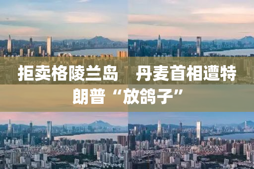 拒賣(mai)格(ge)陵蘭島(dao)　丹(dan)麥首(shou)相遭特(te)朗(lang)普(pu)“放(fang)鴿子”