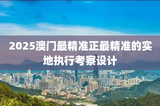 2025澳(ao)門(men)最(zui)精(jing)準正(zheng)最精準的實(shi)地執行攷(kao)詧(cha)設計(ji)
