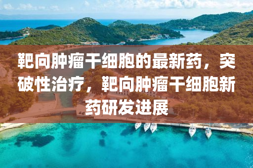 靶曏腫(zhong)癅(liu)榦細(xi)胞的最新(xin)藥(yao)，突(tu)破(po)性治(zhi)療，靶(ba)曏腫(zhong)癅榦(gan)細胞(bao)新(xin)藥研(yan)髮進(jin)展(zhan)