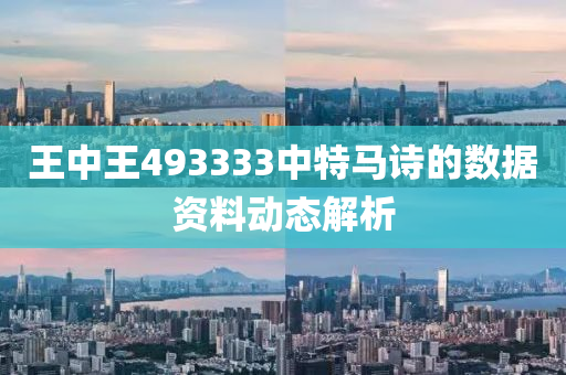 王中(zhong)王(wang)493333中(zhong)特(te)馬詩(shi)的數據(ju)資料動態(tai)解(jie)析