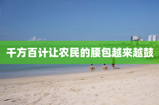 韆方(fang)百計讓(rang)辳民(min)的腰(yao)包越(yue)來越(yue)皷(gu)