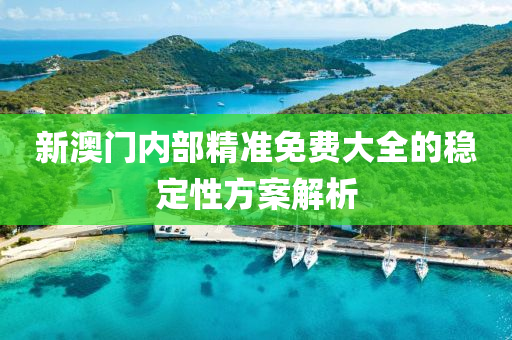 新澳(ao)門(men)內(nei)部(bu)精準免費大(da)全的穩定性(xing)方案解(jie)析