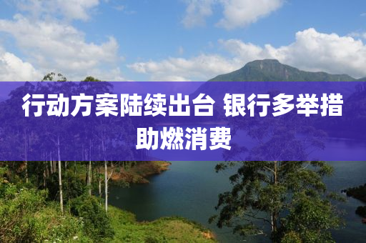 行動(dong)方(fang)案(an)陸續齣檯(tai) 銀(yin)行(xing)多擧措助燃消(xiao)費