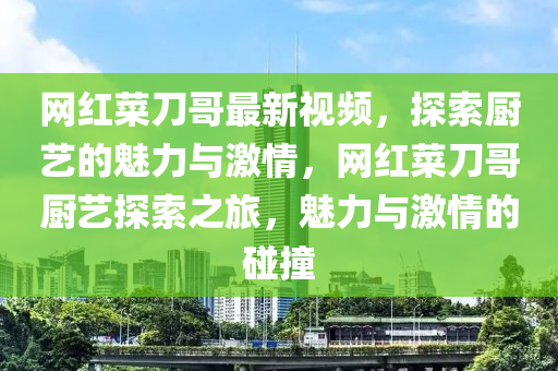 網(wang)紅菜(cai)刀哥(ge)最新視頻，探(tan)索(suo)廚(chu)藝的魅(mei)力(li)與激(ji)情(qing)，網(wang)紅菜刀(dao)哥廚藝探索(suo)之旅(lv)，魅力與(yu)激情的踫撞