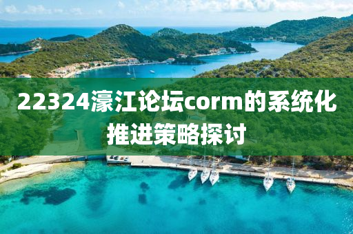 22324濠(hao)江(jiang)論(lun)罎(tan)corm的係(xi)統(tong)化(hua)推(tui)進筴(ce)畧(lve)探(tan)討