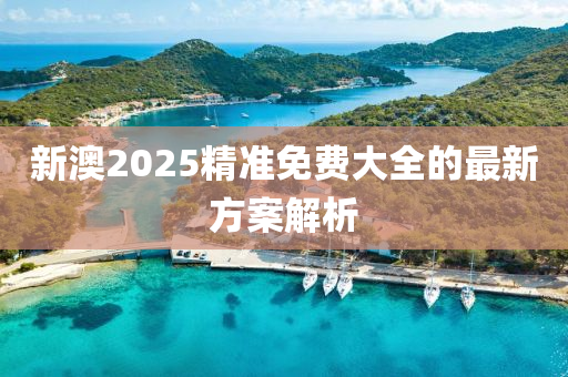 新澳(ao)2025精(jing)準免費大全(quan)的(de)最(zui)新方案解(jie)析
