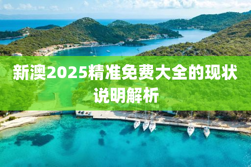 新澳(ao)2025精準免(mian)費大(da)全(quan)的(de)現(xian)狀(zhuang)説明解(jie)析