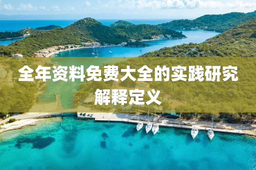 全年(nian)資(zi)料(liao)免費(fei)大全(quan)的實踐研究(jiu)解釋(shi)定義