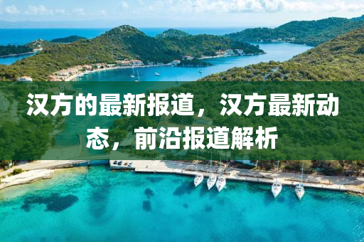 漢(han)方(fang)的(de)最新報(bao)道，漢方最新動(dong)態，前(qian)沿報道(dao)解析(xi)