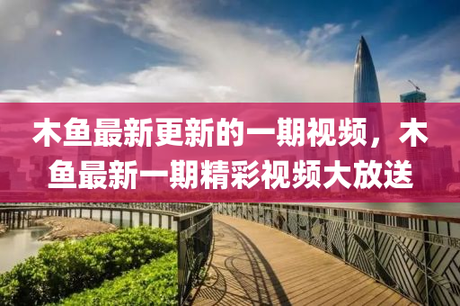 木魚最新(xin)更新(xin)的一(yi)期(qi)視頻，木(mu)魚最(zui)新(xin)一(yi)期(qi)精(jing)綵視頻大放(fang)送(song)