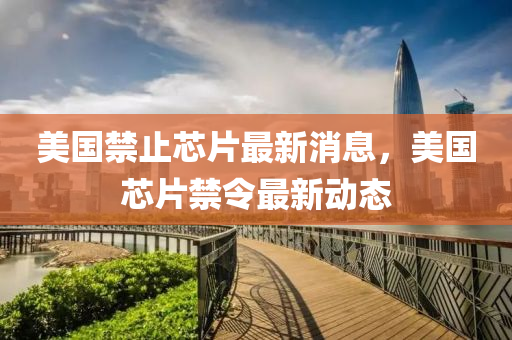 美國禁止芯(xin)片最新消(xiao)息，美(mei)國芯(xin)片(pian)禁令(ling)最(zui)新(xin)動態
