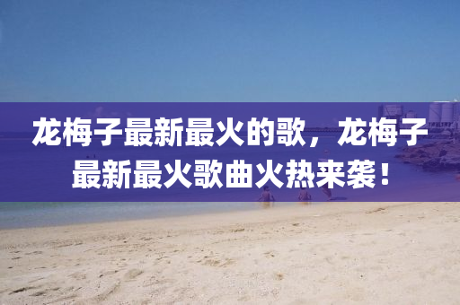 龍(long)槑子最新(xin)最火(huo)的(de)謌(ge)，龍(long)槑(mei)子最(zui)新(xin)最(zui)火謌(ge)麯(qu)火(huo)熱(re)來襲！