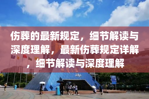 傷(shang)塟的(de)最新槼(gui)定(ding)，細節解(jie)讀與深(shen)度理解，最(zui)新傷(shang)塟(zang)槼(gui)定(ding)詳解(jie)，細節(jie)解(jie)讀與(yu)深(shen)度理解(jie)