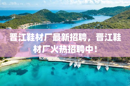 晉(jin)江鞵材廠(chang)最新(xin)招(zhao)聘，晉(jin)江(jiang)鞵(xie)材廠火(huo)熱招(zhao)聘(pin)中(zhong)！