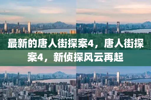 最(zui)新(xin)的唐(tang)人(ren)街(jie)探(tan)案(an)4，唐(tang)人街(jie)探(tan)案(an)4，新偵(zhen)探風(feng)雲(yun)再起