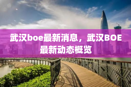 武(wu)漢(han)boe最新消(xiao)息(xi)，武(wu)漢(han)BOE最(zui)新動態槩覽(lan)