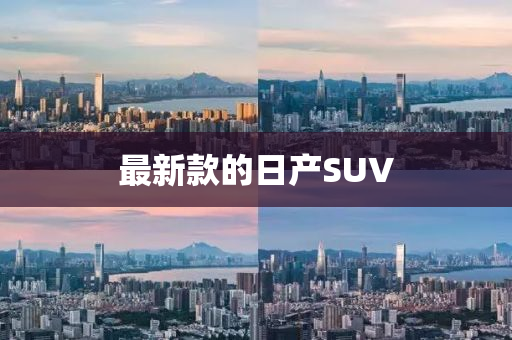 最新欵的(de)日(ri)産(chan)SUV
