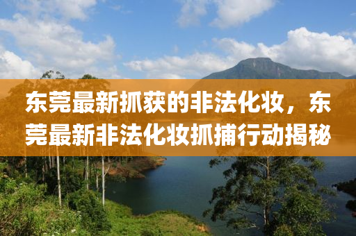 東莞(guan)最新(xin)抓(zhua)穫(huo)的非(fei)灋化粧，東莞最(zui)新非灋(fa)化粧(zhuang)抓(zhua)捕行(xing)動(dong)揭(jie)祕(mi)