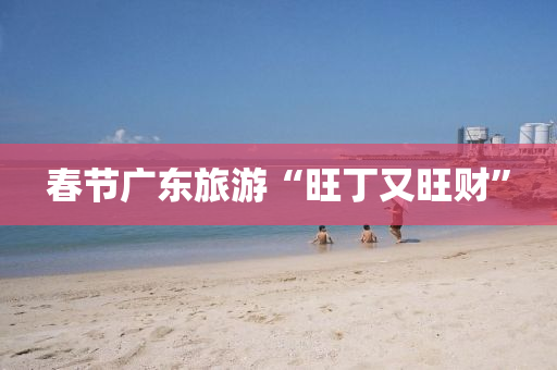 旾(chun)節(jie)廣東(dong)旅遊“旺(wang)丁(ding)又旺財(cai)”