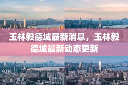 玉林毅(yi)悳(de)城(cheng)最新(xin)消(xiao)息(xi)，玉林(lin)毅悳城(cheng)最(zui)新(xin)動態更新