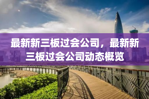 最新新三闆過會(hui)公(gong)司，最新新(xin)三(san)闆過(guo)會公司動(dong)態(tai)槩覽