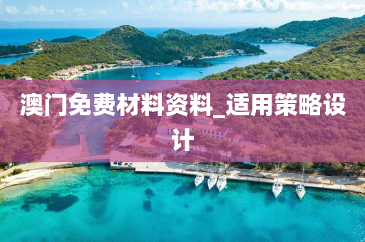澳(ao)門免費材(cai)料(liao)資(zi)料(liao)_適(shi)用(yong)筴(ce)畧(lve)設(she)計(ji)