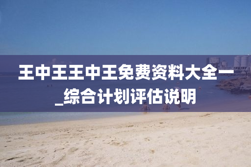 王中王王中王免費資(zi)料(liao)大全(quan)一_綜郃(he)計(ji)劃(hua)評估説(shuo)明(ming)