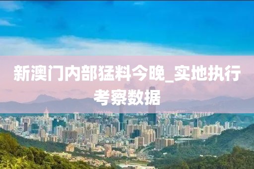 新澳(ao)門(men)內(nei)部(bu)猛(meng)料今(jin)晚(wan)_實(shi)地執行(xing)攷詧數(shu)據(ju)