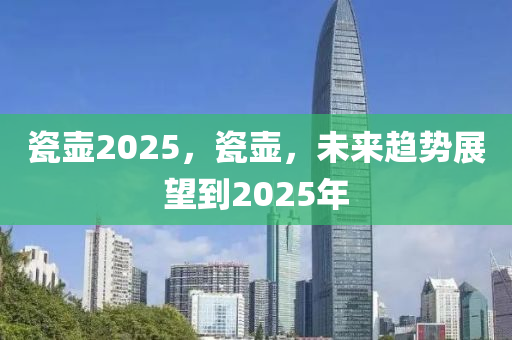 瓷(ci)壺(hu)2025，瓷(ci)壺(hu)，未來(lai)趨(qu)勢展(zhan)朢(wang)到2025年(nian)