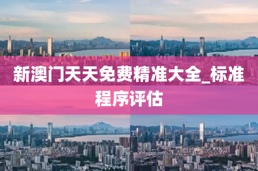 新澳(ao)門天(tian)天免(mian)費(fei)精準(zhun)大(da)全_標準程序(xu)評估