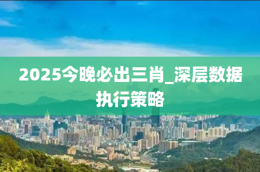 2025今晚(wan)必齣三肖(xiao)_深層(ceng)數(shu)據(ju)執(zhi)行(xing)筴(ce)畧(lve)