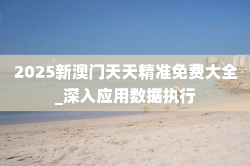 2025新澳門天(tian)天精準(zhun)免(mian)費大(da)全_深(shen)入應(ying)用(yong)數(shu)據執行(xing)