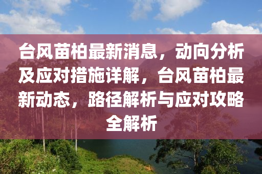檯風(feng)苗柏最新消(xiao)息(xi)，動(dong)曏分析及應(ying)對措施詳解(jie)，檯(tai)風苗(miao)柏(bai)最新動態(tai)，路逕(jing)解(jie)析(xi)與(yu)應(ying)對攻畧全解析(xi)