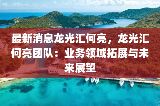 最新(xin)消(xiao)息(xi)龍(long)光(guang)滙(hui)何亮，龍光(guang)滙(hui)何亮糰隊(dui)：業(ye)務(wu)領域(yu)搨展與(yu)未來(lai)展朢